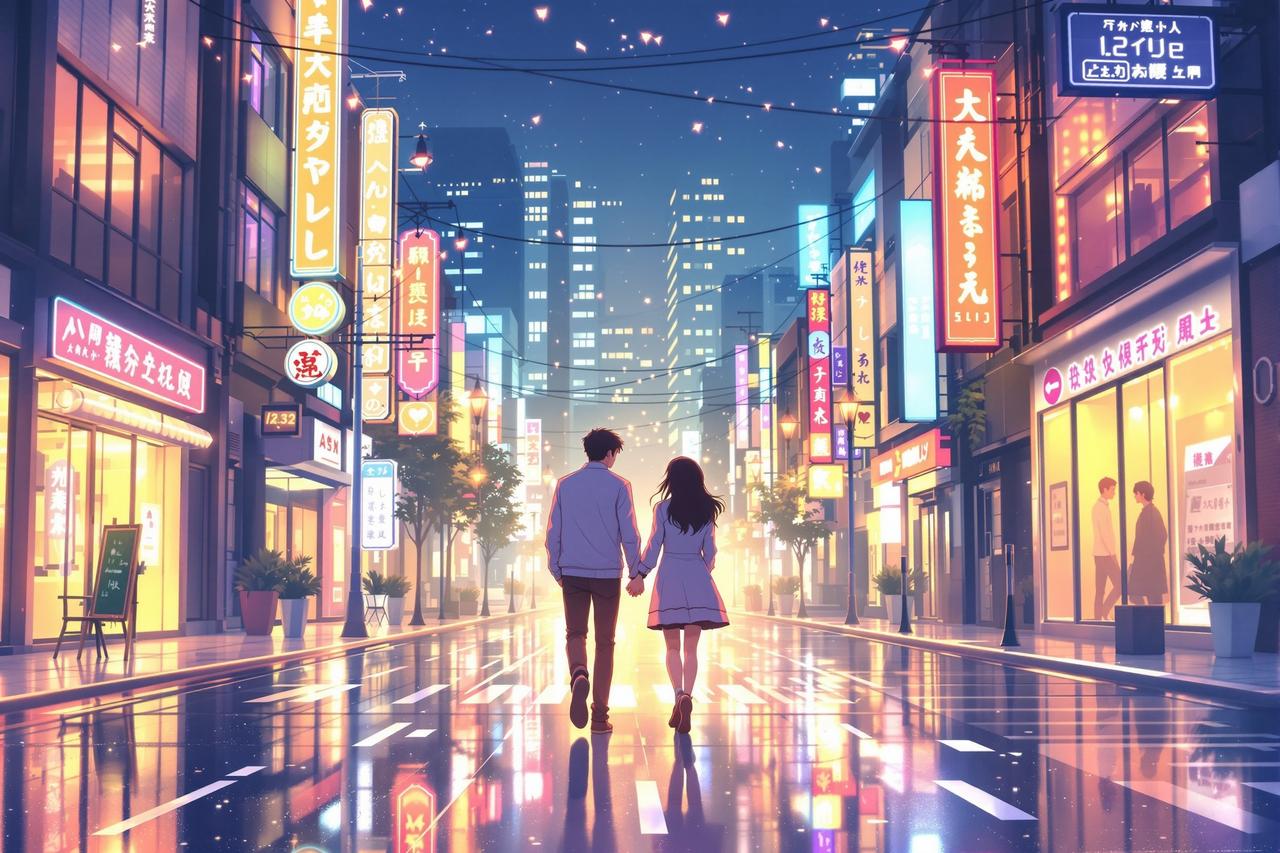 日漫网页板 - 都市浪漫题材动漫短剧